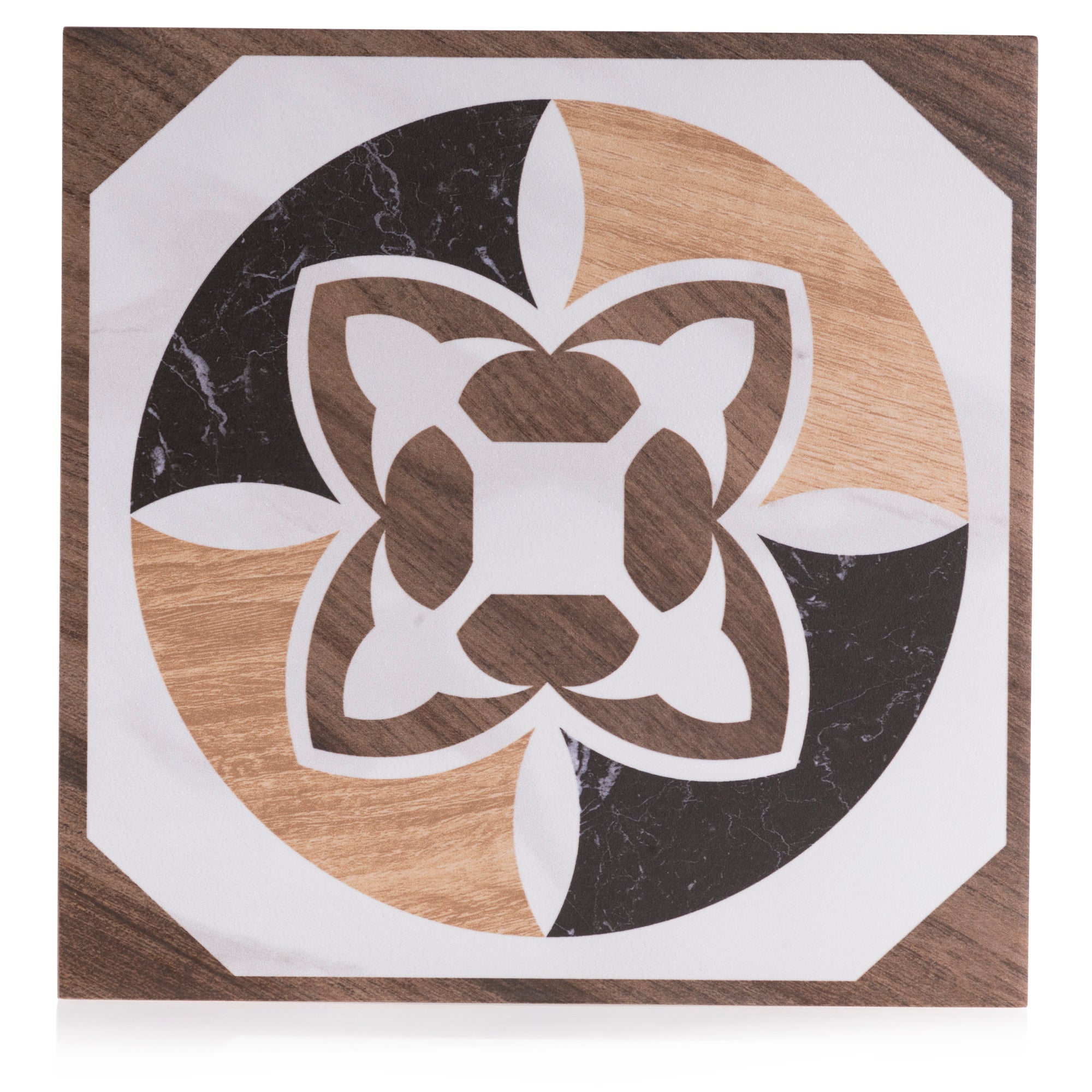 8x8 Art Wood Marble design 1 porcelain tile - Industry Tile